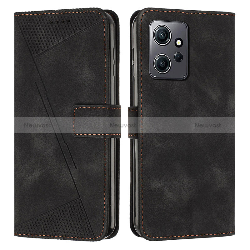 Leather Case Stands Flip Cover Holder Y07X for Xiaomi Redmi Note 12 4G