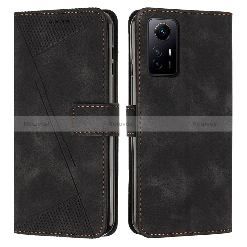 Leather Case Stands Flip Cover Holder Y07X for Xiaomi Redmi Note 12S