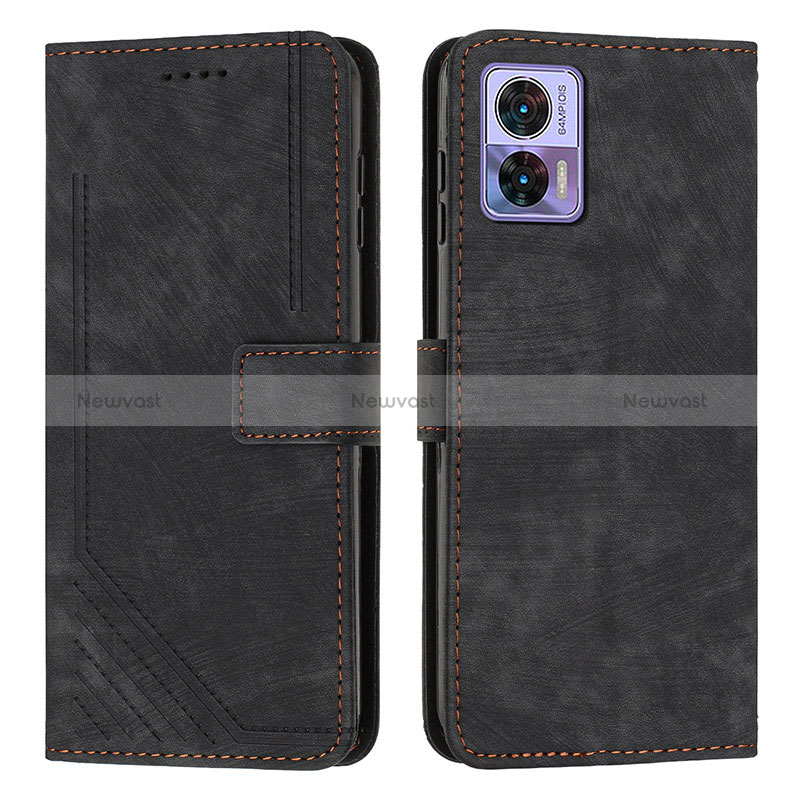 Leather Case Stands Flip Cover Holder Y08X for Motorola Moto Edge 30 Neo 5G