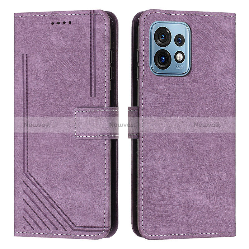 Leather Case Stands Flip Cover Holder Y08X for Motorola Moto Edge 40 Pro 5G