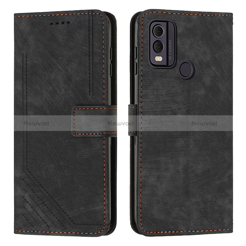 Leather Case Stands Flip Cover Holder Y08X for Nokia C22