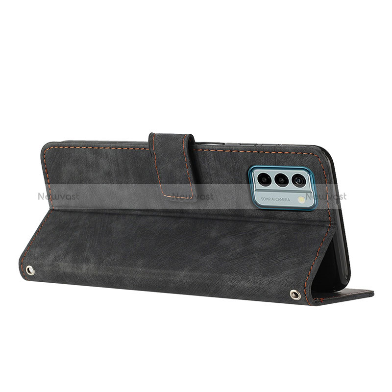 Leather Case Stands Flip Cover Holder Y08X for Nokia G22