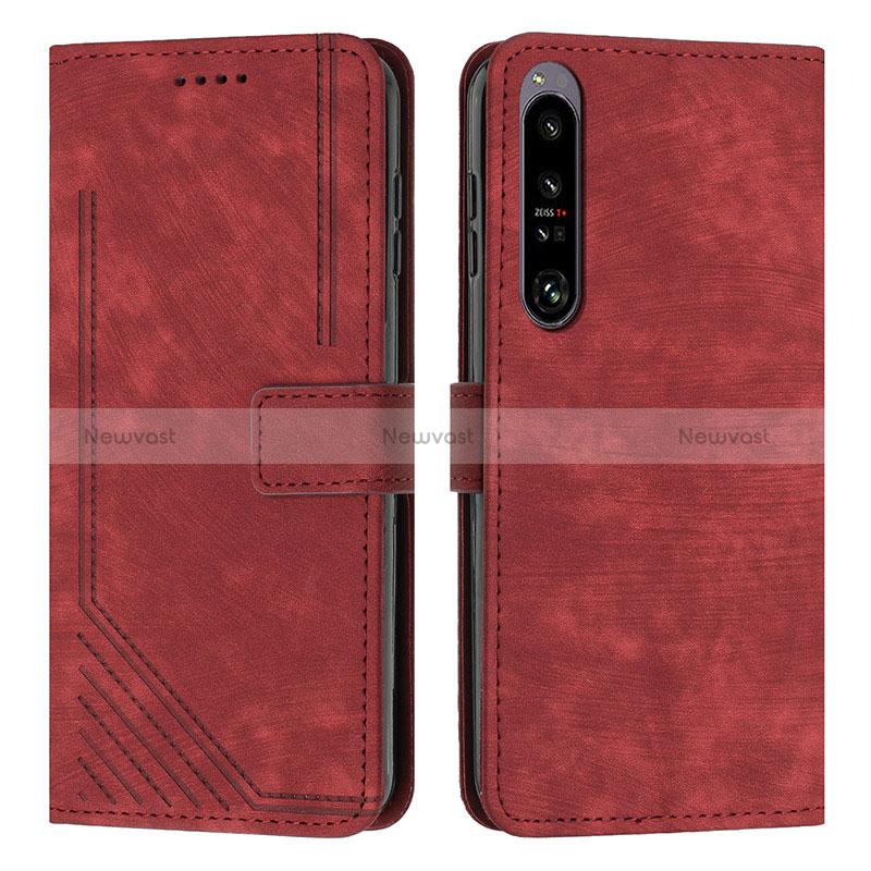 Leather Case Stands Flip Cover Holder Y08X for Sony Xperia 1 IV