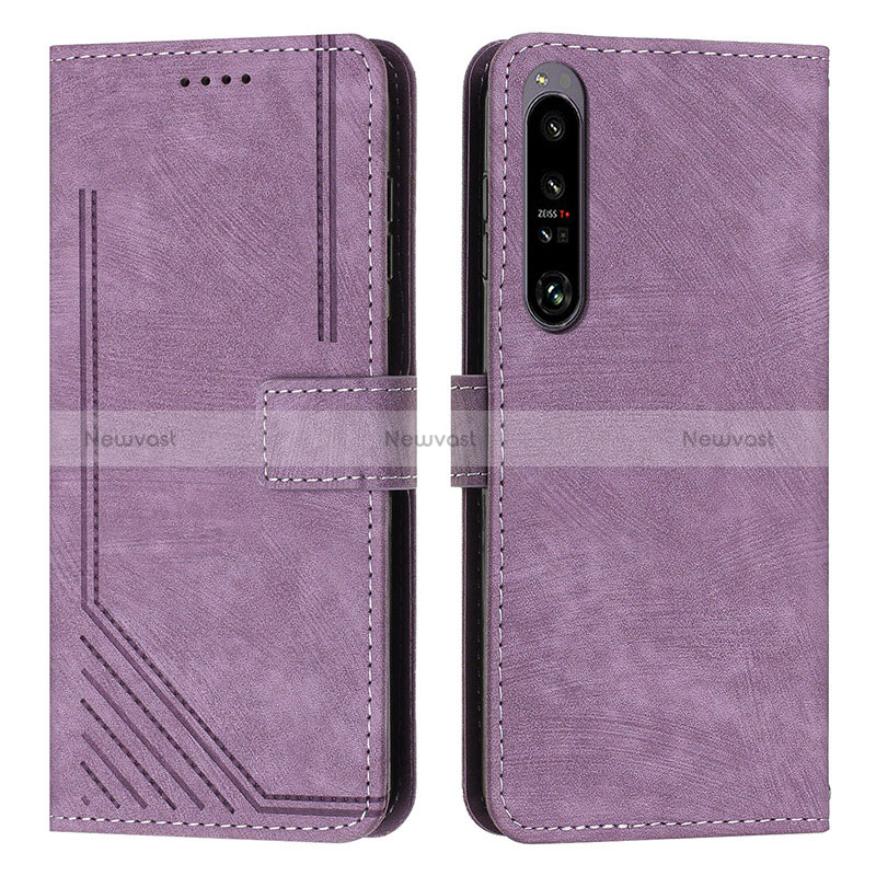 Leather Case Stands Flip Cover Holder Y08X for Sony Xperia 1 IV