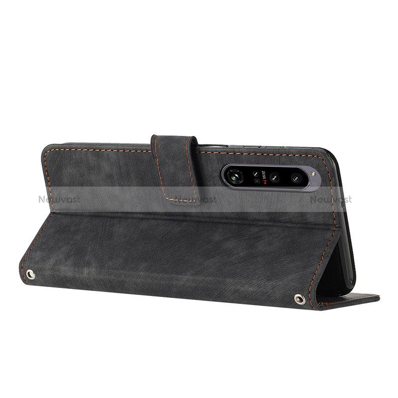 Leather Case Stands Flip Cover Holder Y08X for Sony Xperia 1 IV