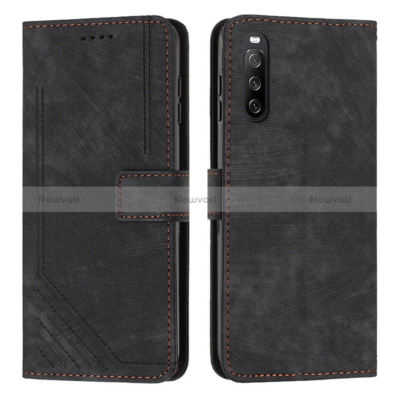 Leather Case Stands Flip Cover Holder Y08X for Sony Xperia 10 IV