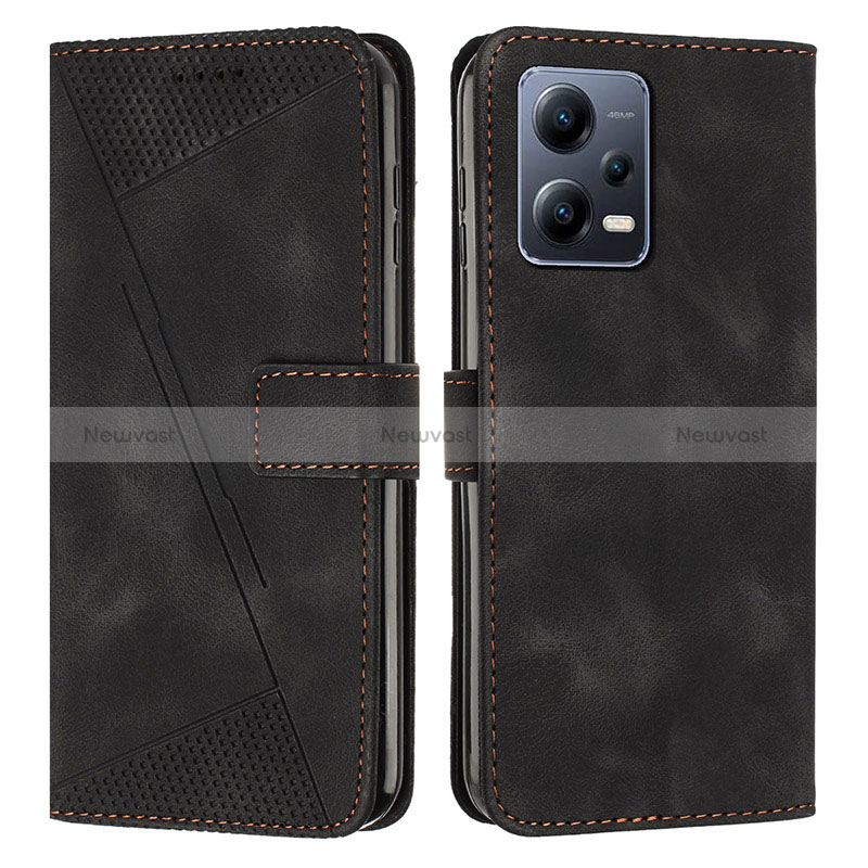 Leather Case Stands Flip Cover Holder Y08X for Xiaomi Redmi Note 12 Explorer