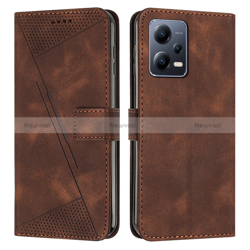 Leather Case Stands Flip Cover Holder Y08X for Xiaomi Redmi Note 12 Pro+ Plus 5G