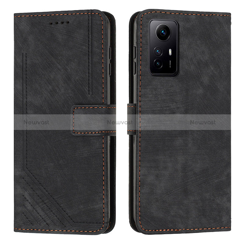 Leather Case Stands Flip Cover Holder Y08X for Xiaomi Redmi Note 12S