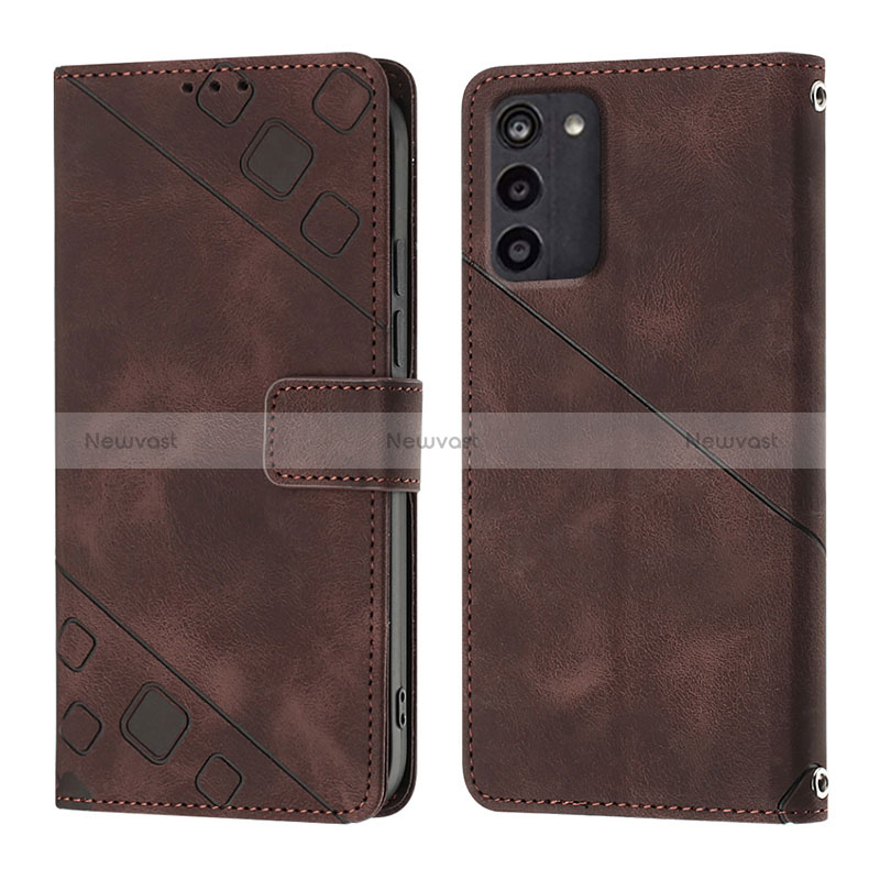 Leather Case Stands Flip Cover Holder YB1 for Nokia G100