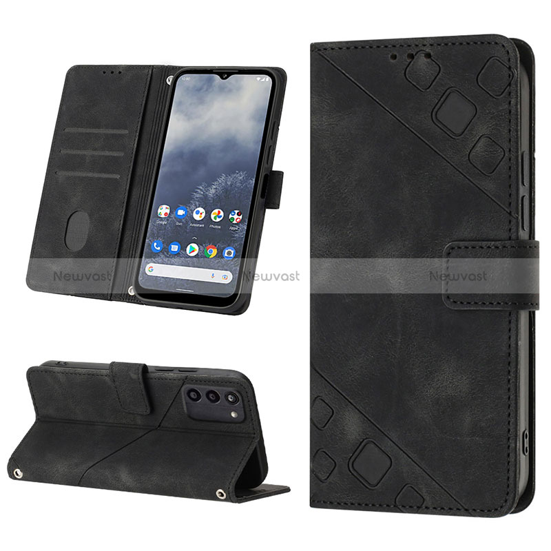 Leather Case Stands Flip Cover Holder YB1 for Nokia G100