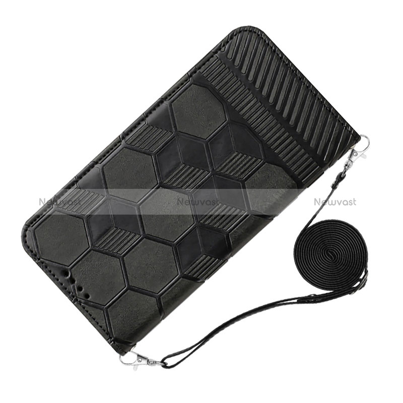 Leather Case Stands Flip Cover Holder YB1 for Samsung Galaxy Quantum4 5G