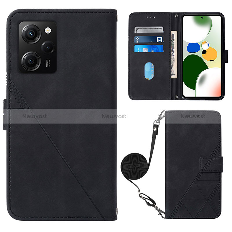 Leather Case Stands Flip Cover Holder YB1 for Xiaomi Poco X5 Pro 5G