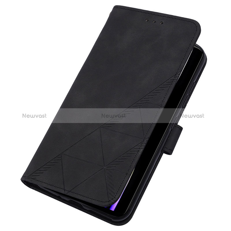 Leather Case Stands Flip Cover Holder YB1 for Xiaomi Redmi K60 5G