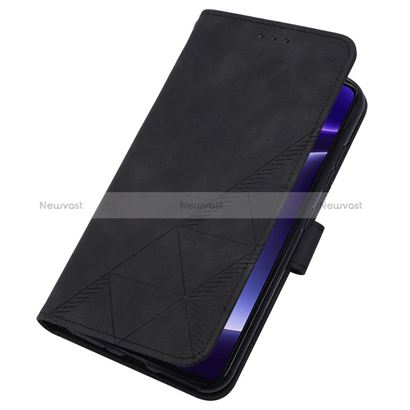 Leather Case Stands Flip Cover Holder YB1 for Xiaomi Redmi Note 12 Turbo 5G