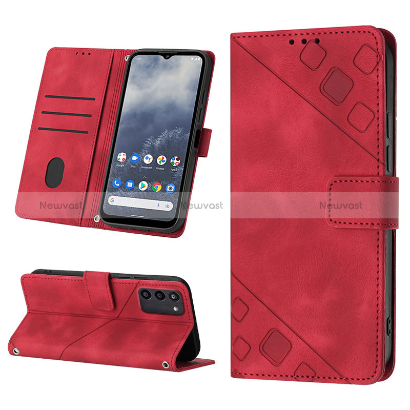 Leather Case Stands Flip Cover Holder YB2 for Nokia G100