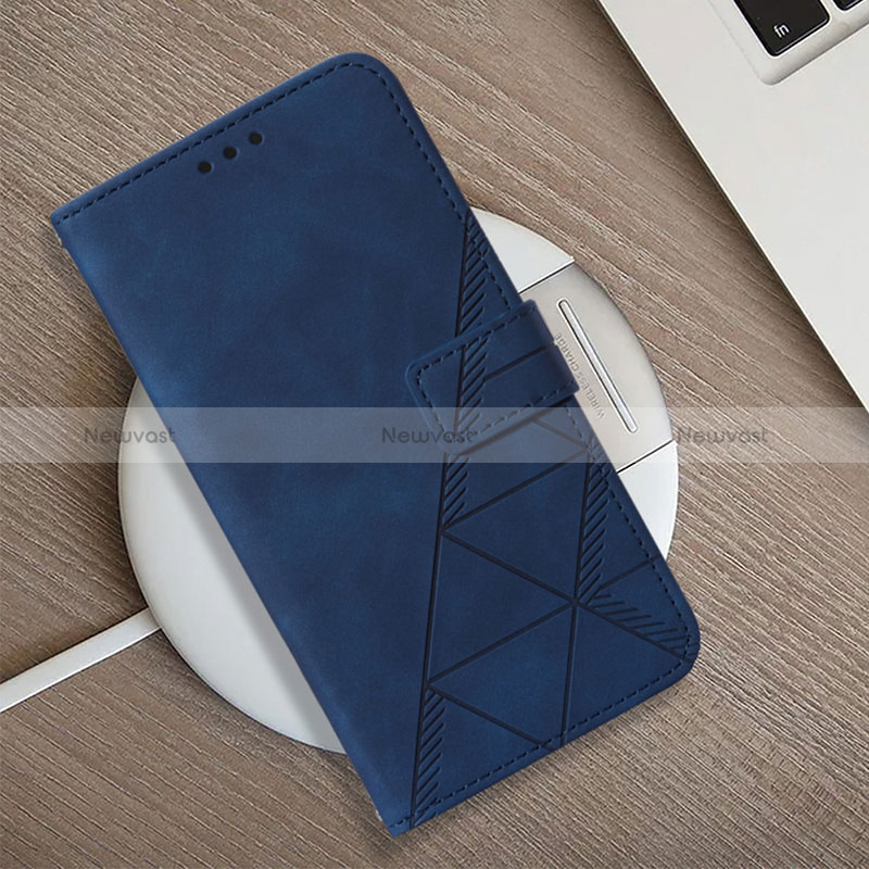 Leather Case Stands Flip Cover Holder YB2 for Oppo A38