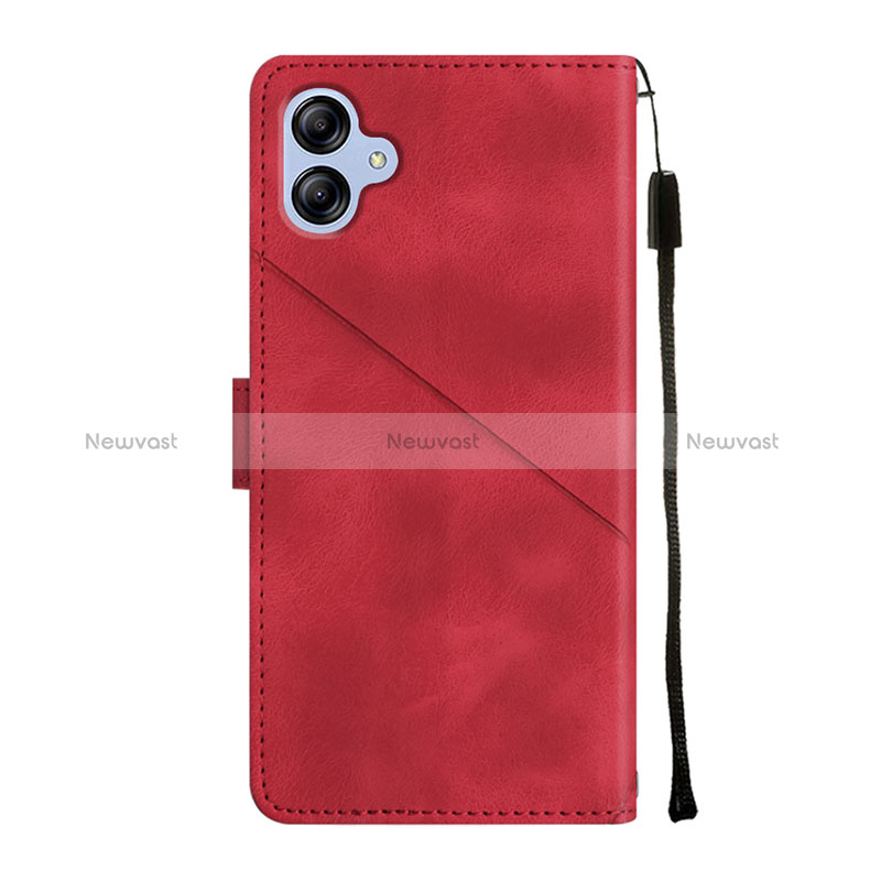 Leather Case Stands Flip Cover Holder YB2 for Samsung Galaxy M04