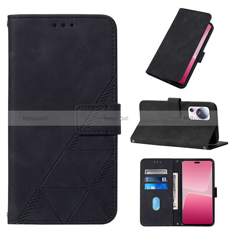 Leather Case Stands Flip Cover Holder YB2 for Xiaomi Civi 2 5G