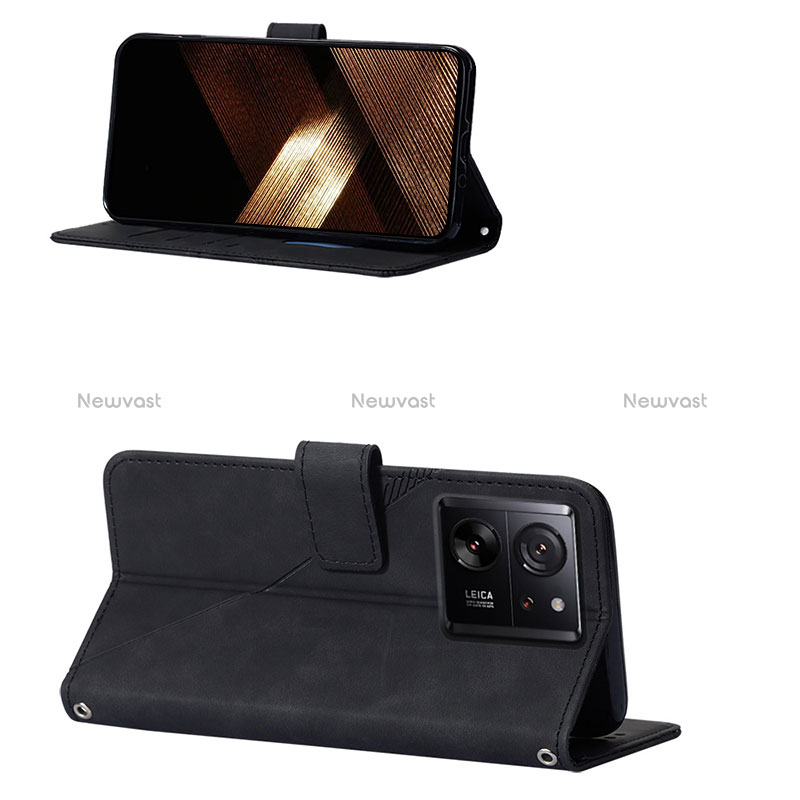 Leather Case Stands Flip Cover Holder YB2 for Xiaomi Mi 13T 5G