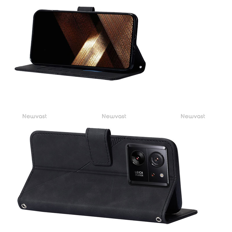 Leather Case Stands Flip Cover Holder YB3 for Xiaomi Mi 13T 5G