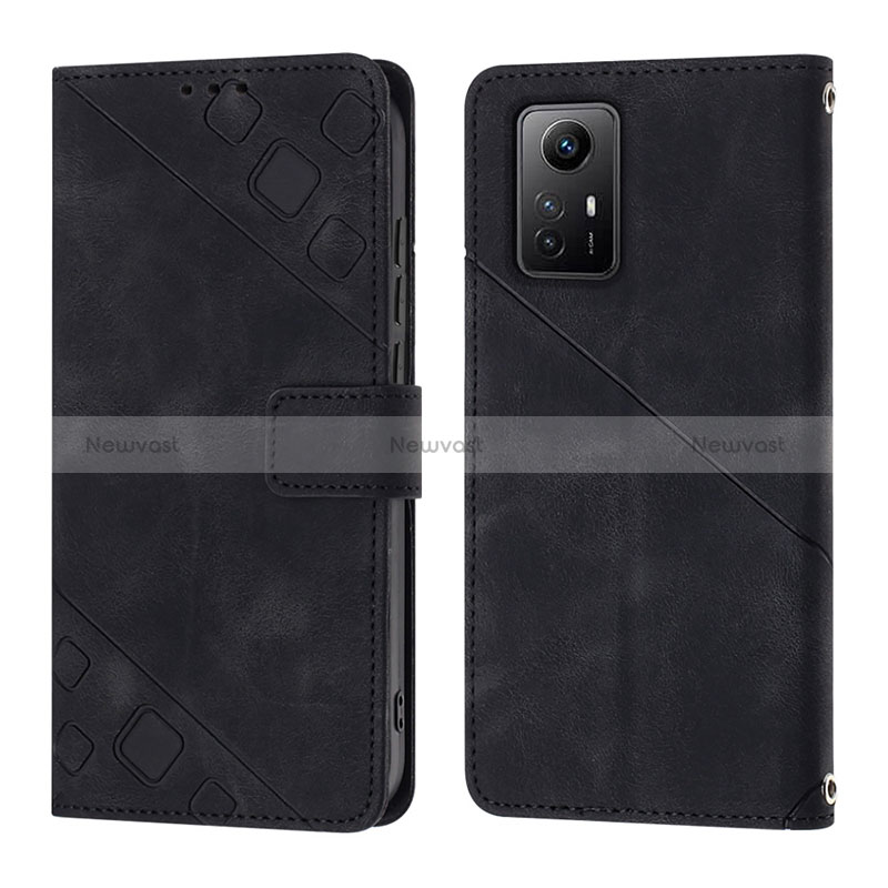 Leather Case Stands Flip Cover Holder YB3 for Xiaomi Redmi Note 12S