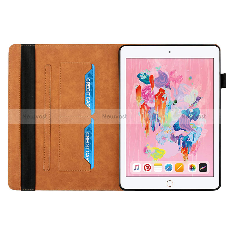 Leather Case Stands Flip Cover Holder YX1 for Apple New iPad 9.7 (2017)