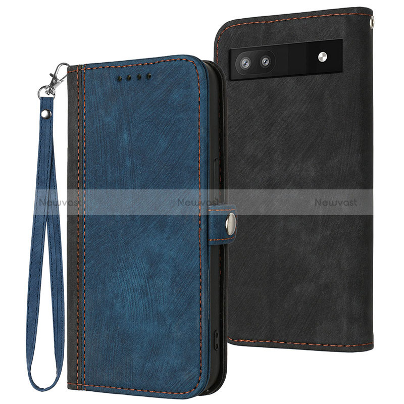 Leather Case Stands Flip Cover Holder YX1 for Google Pixel 6a 5G