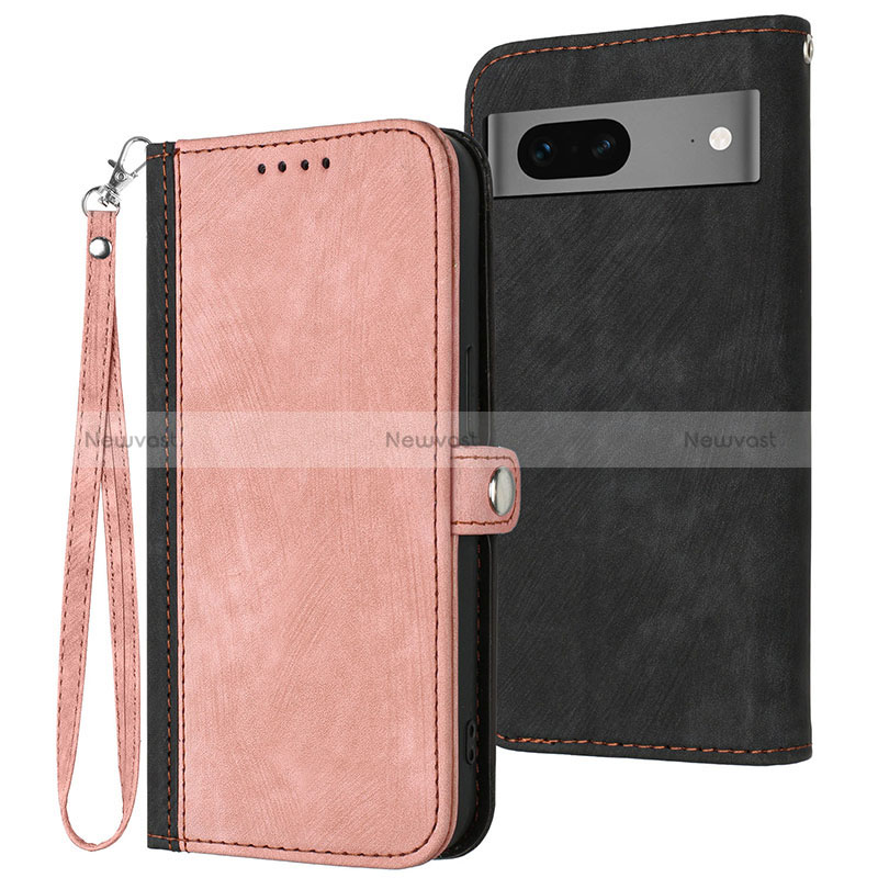 Leather Case Stands Flip Cover Holder YX1 for Google Pixel 7 5G