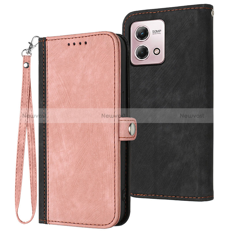 Leather Case Stands Flip Cover Holder YX1 for Motorola Moto G Stylus (2023) 5G