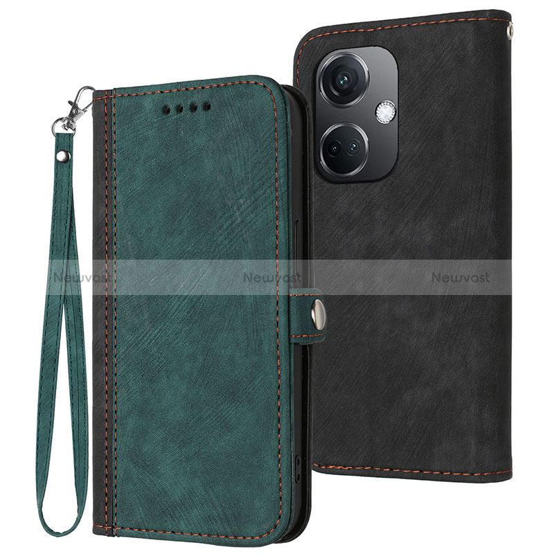 Leather Case Stands Flip Cover Holder YX1 for Oppo K11 5G