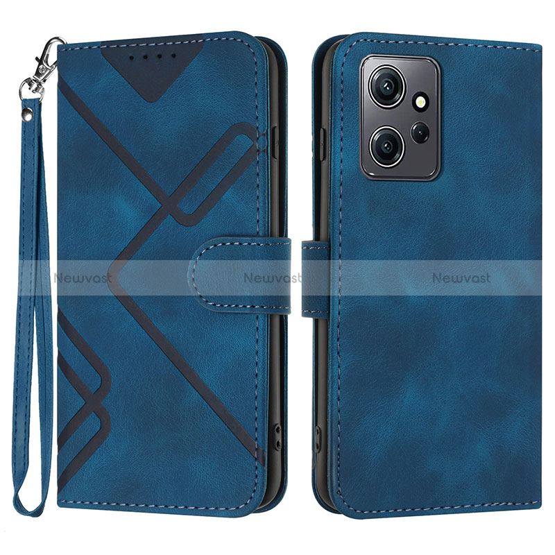 Leather Case Stands Flip Cover Holder YX1 for Xiaomi Redmi Note 12 4G