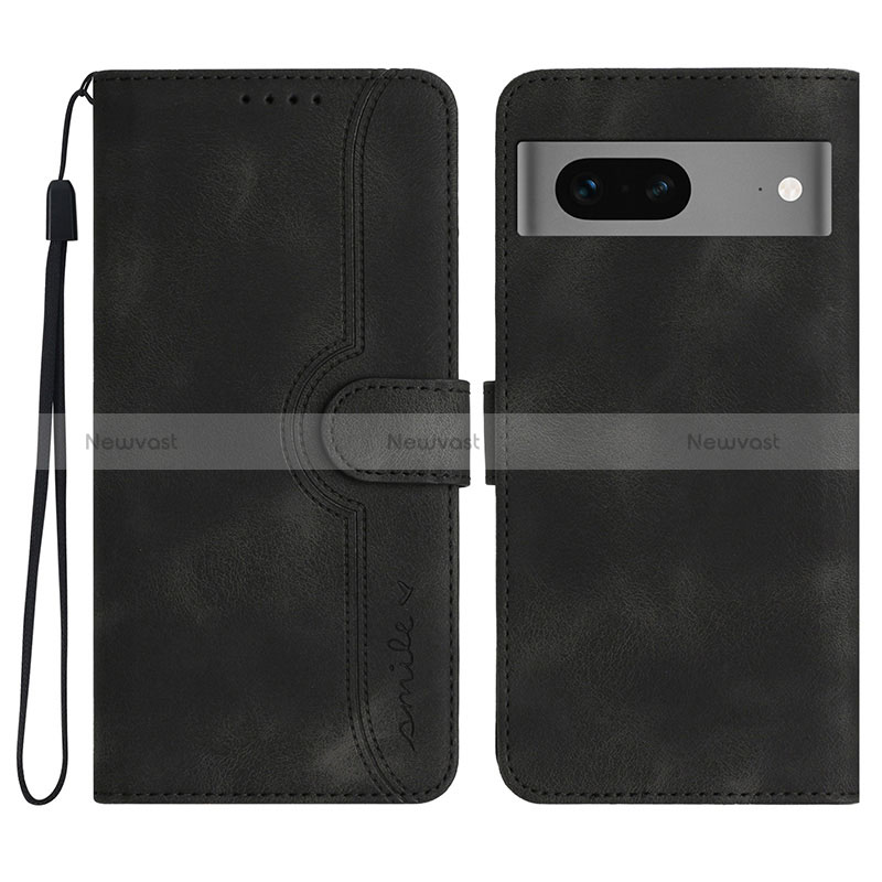 Leather Case Stands Flip Cover Holder YX2 for Google Pixel 7 5G