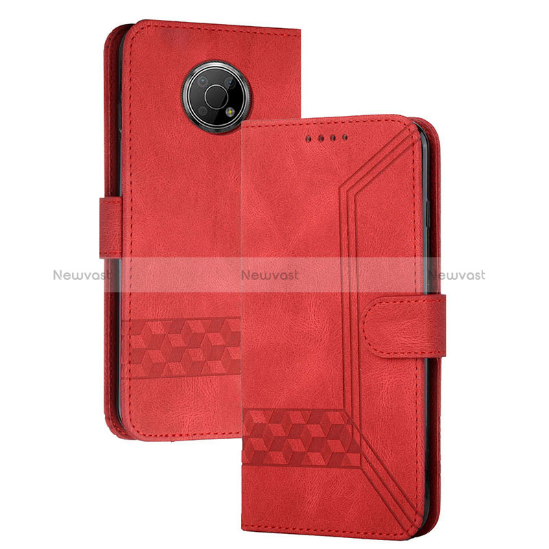 Leather Case Stands Flip Cover Holder YX2 for Nokia G10