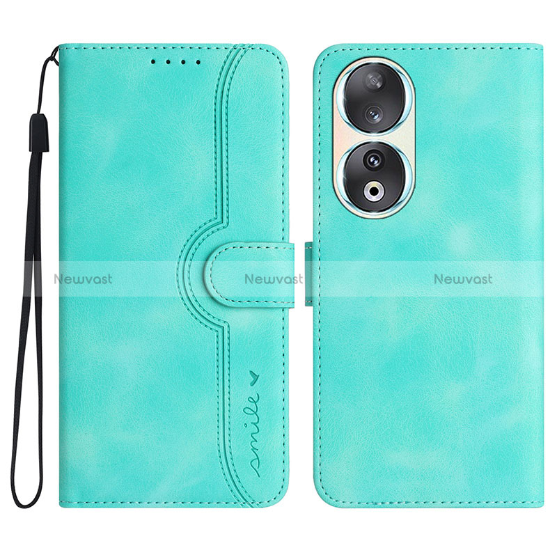 Leather Case Stands Flip Cover Holder YX3 for Huawei Honor 90 5G