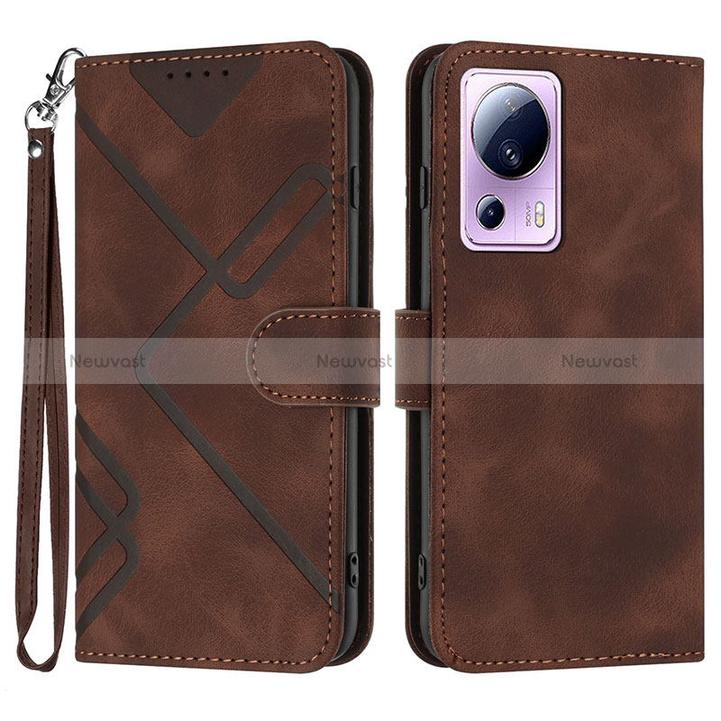 Leather Case Stands Flip Cover Holder YX3 for Xiaomi Mi 12 Lite NE 5G