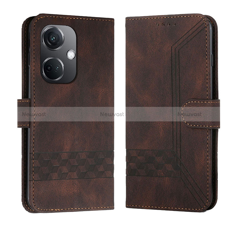 Leather Case Stands Flip Cover Holder YX5 for Oppo K11 5G