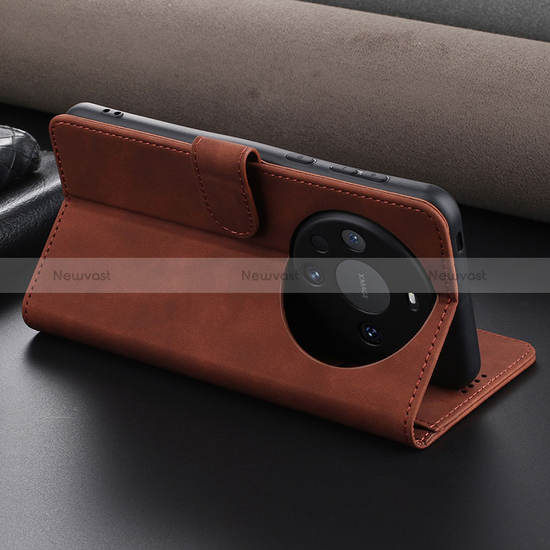 Leather Case Stands Flip Cover Holder YZ1 for Huawei Mate 60