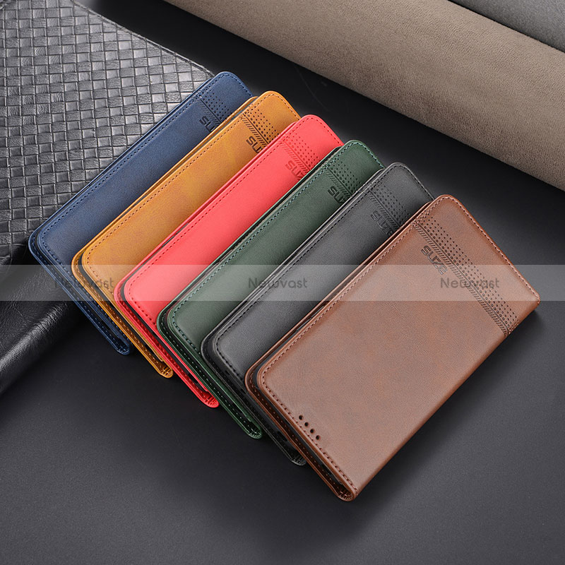 Leather Case Stands Flip Cover Holder YZ1 for Xiaomi Redmi Note 13 5G