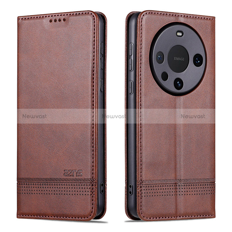 Leather Case Stands Flip Cover Holder YZ2 for Huawei Mate 60