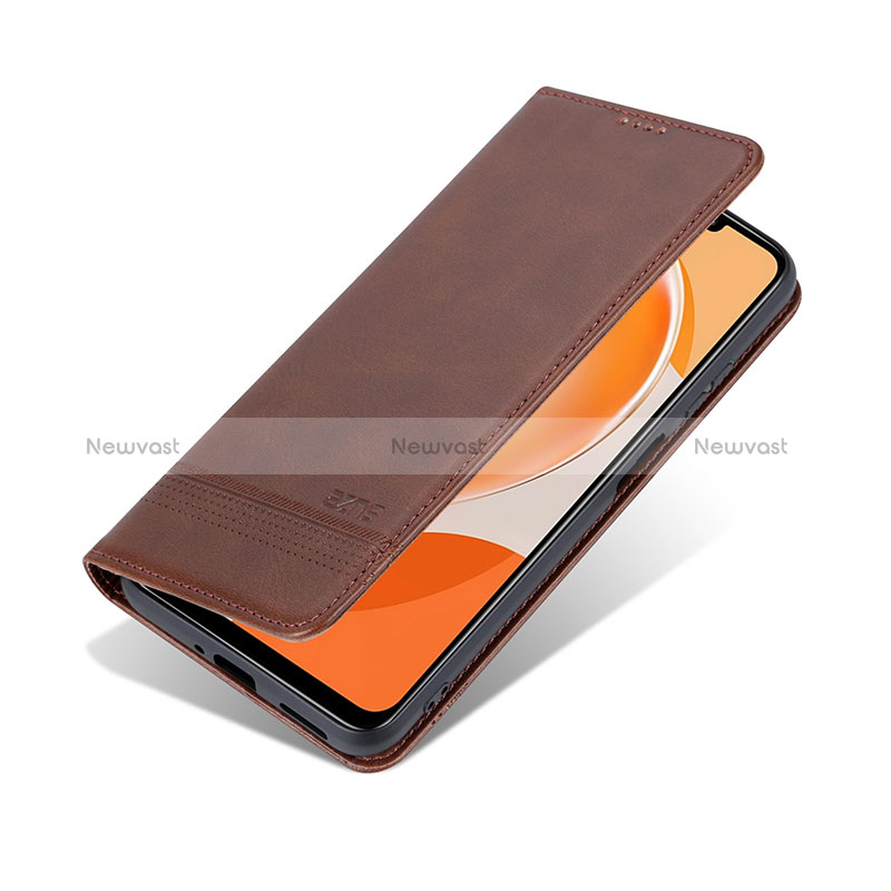 Leather Case Stands Flip Cover Holder YZ2 for Huawei Nova Y91