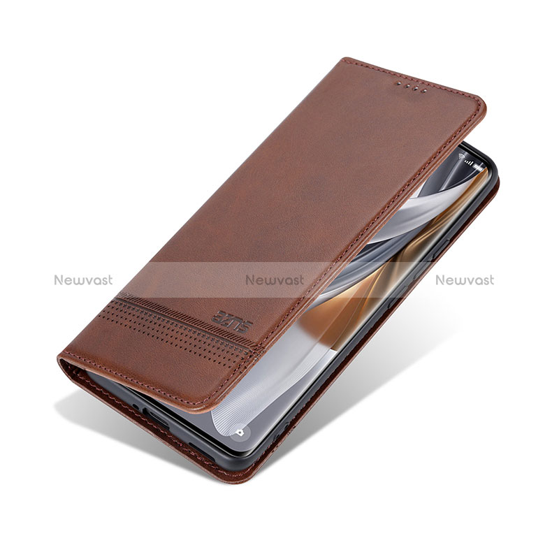 Leather Case Stands Flip Cover Holder YZ2 for Oppo Reno10 Pro+ Plus 5G