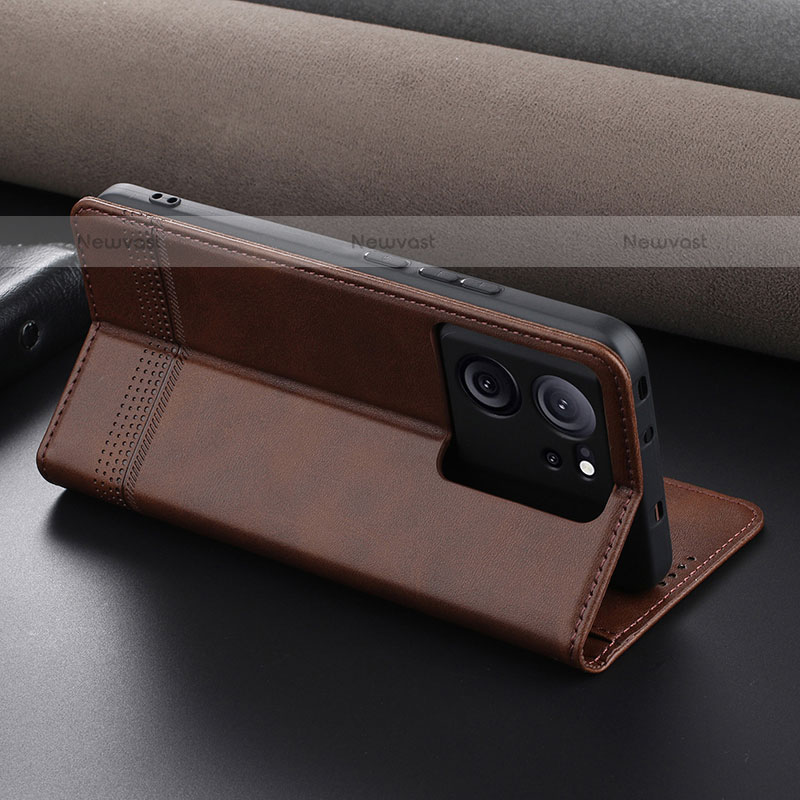 Leather Case Stands Flip Cover Holder YZ2 for Xiaomi Redmi K60 Ultra 5G