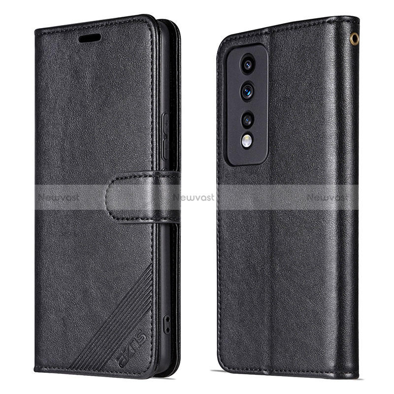 Leather Case Stands Flip Cover Holder YZ3 for Huawei Honor 80 GT 5G