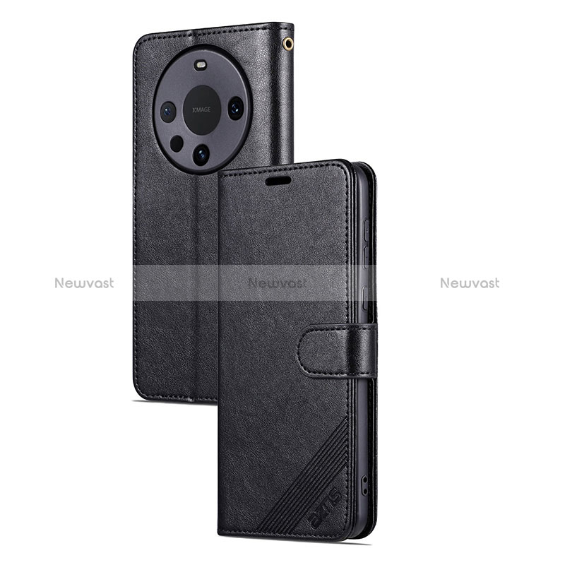 Leather Case Stands Flip Cover Holder YZ3 for Huawei Mate 60 Pro