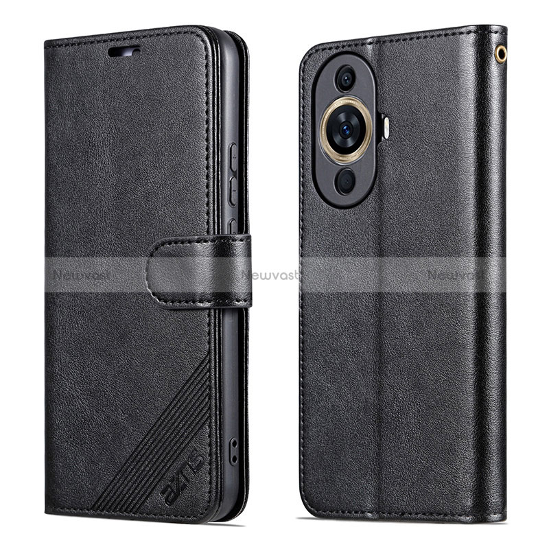 Leather Case Stands Flip Cover Holder YZ3 for Huawei Nova 11