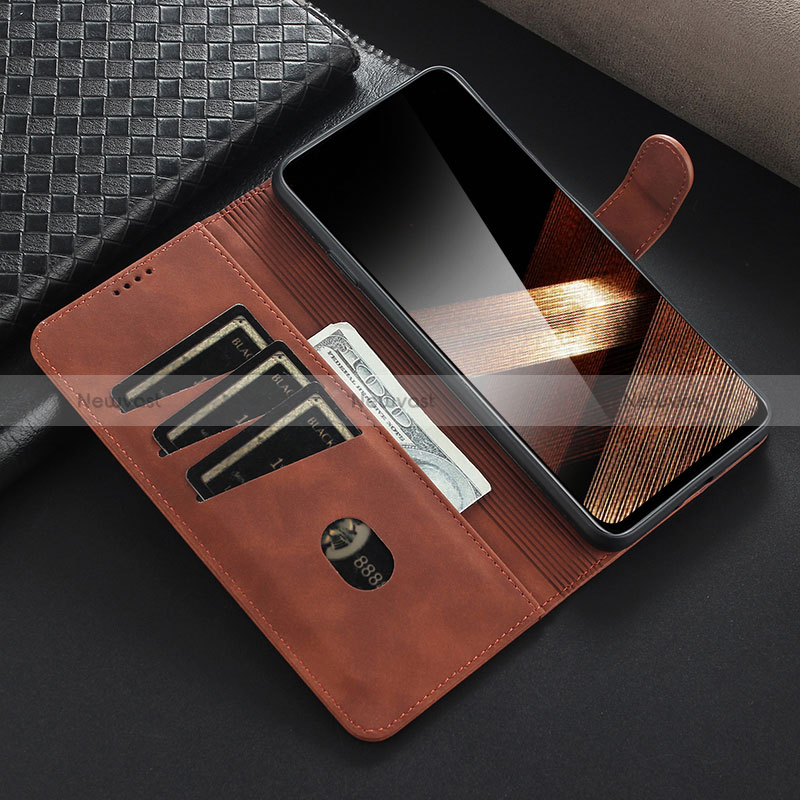 Leather Case Stands Flip Cover Holder YZ3 for Huawei Nova Y91