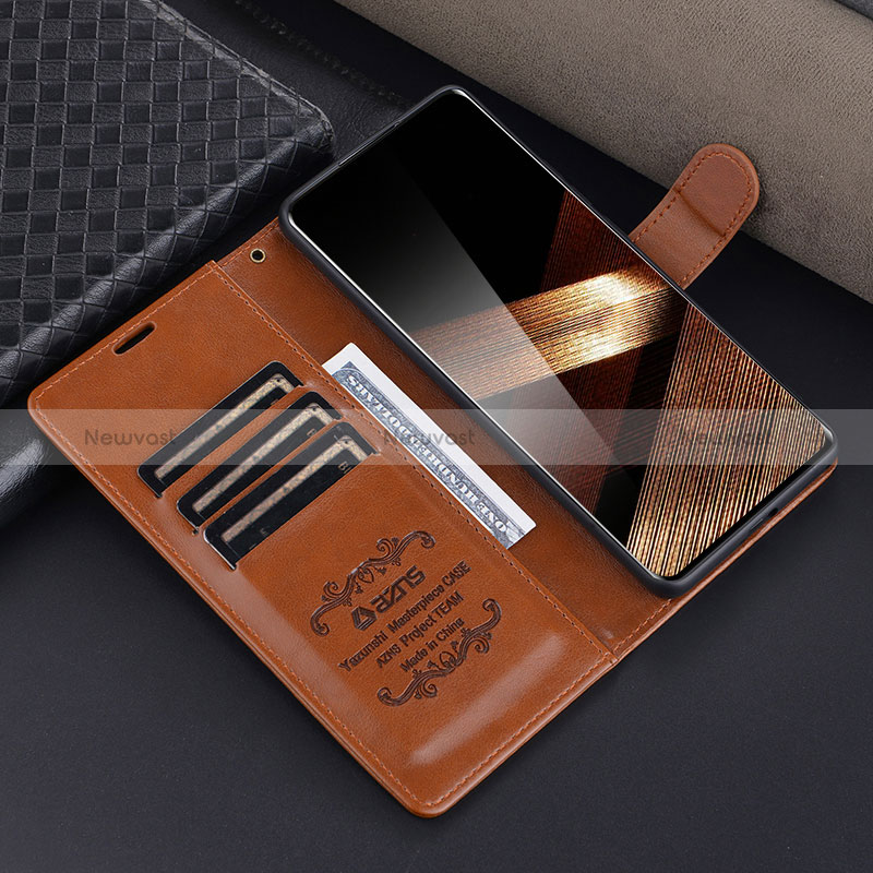 Leather Case Stands Flip Cover Holder YZ3 for Oppo A2 Pro 5G