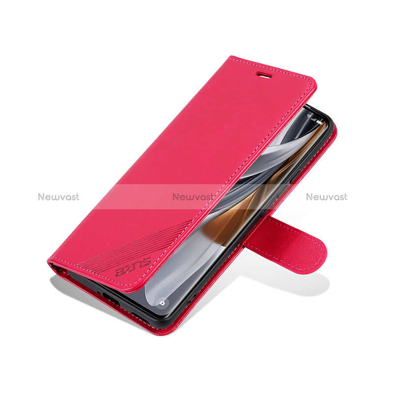 Leather Case Stands Flip Cover Holder YZ3 for Oppo Find X7 5G