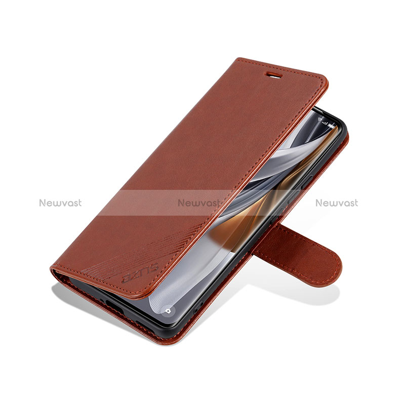 Leather Case Stands Flip Cover Holder YZ3 for Oppo Find X7 Ultra 5G